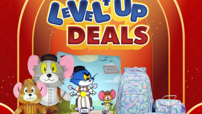 Promo Timezone Happy THR Tizo Free Merchandise Tom & Jerry dengan paket Tizo edisi Lebaran