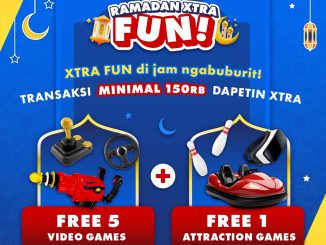 Promo Timezone Ramadan Xtra Fun Free 5 Game transaksi Rp. 150.000 gratis 5 video games dan 1 attraction