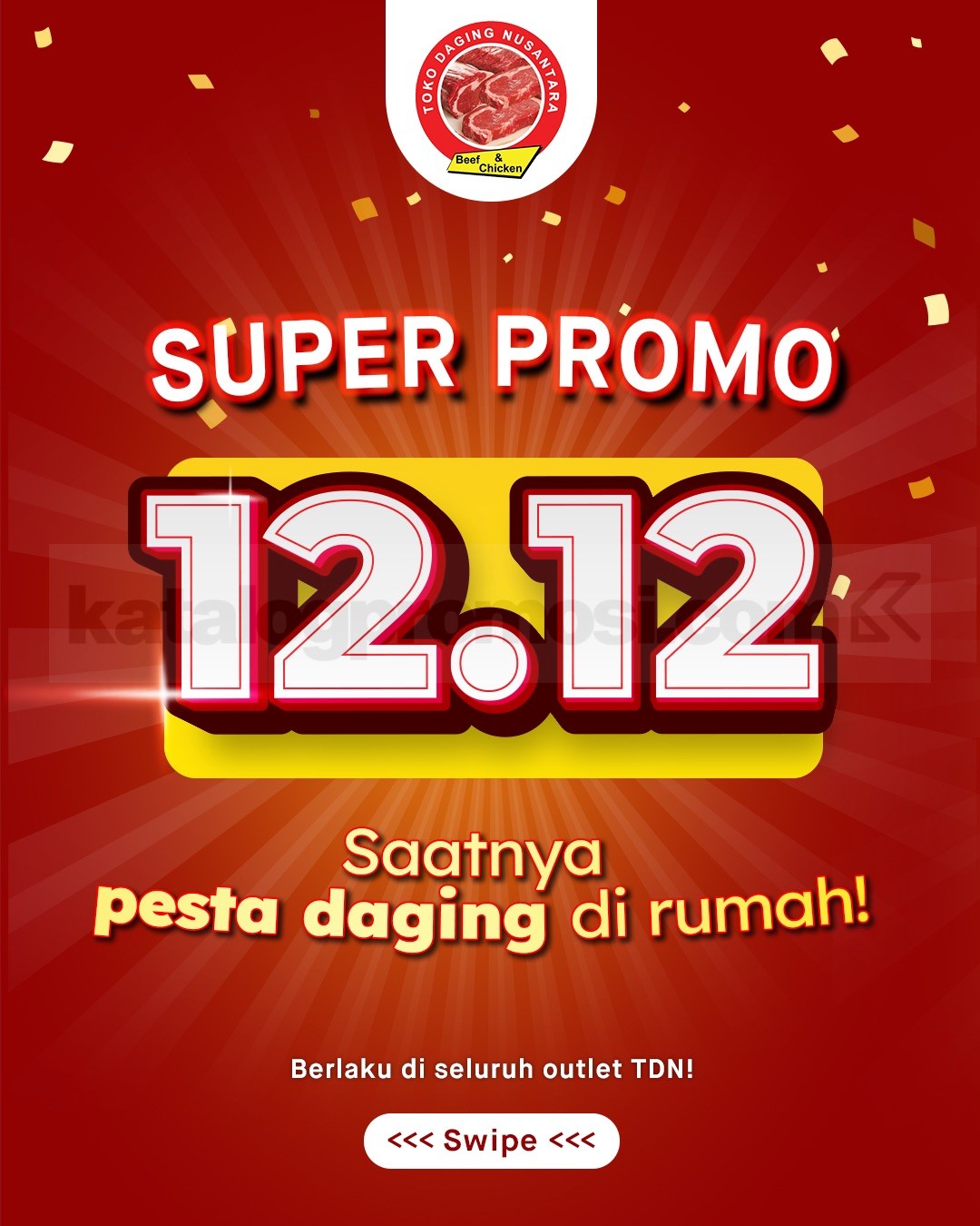 Promo Toko Daging Nusantara 12.12 Super Sale Promo Toko Daging Nusantara 12.12 Super Sale 1