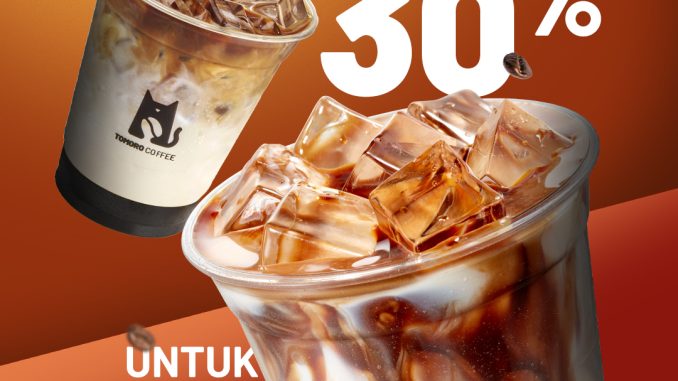 Promo TOMORO COFFEE 11.11 DEALS Diskon 30% untuk 2 Minuman