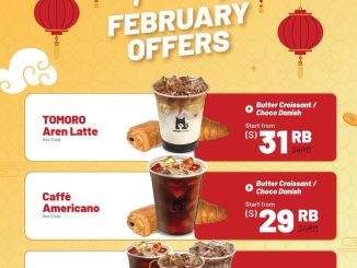 Promo Tomoro Coffee February Offers mulai Rp. 29.000 dengan paket kopi dan pastry