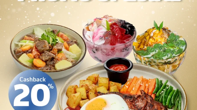 Promo Tong Tji Tea House Cashback 20% Pakai BRImo minimal transaksi Rp. 100.000