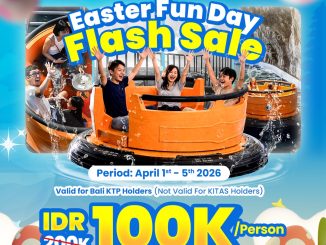 Promo Trans Studio Bali Flash Sale Tiket Rp. 100.000 untuk KTP Bali periode April 2026