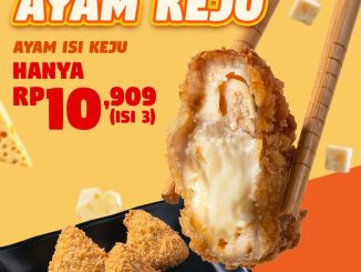 Promo Tsuka Ramen NEW Ayam Keju Rp 10.909 isi 3 renyah dan lumer