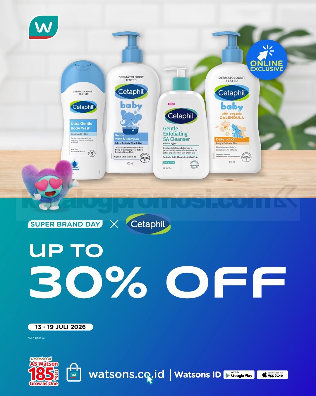 Promo Watsons Super Brand Day Diskon hingga 40% Promo Watsons Super Brand Day Diskon hingga 40% 2