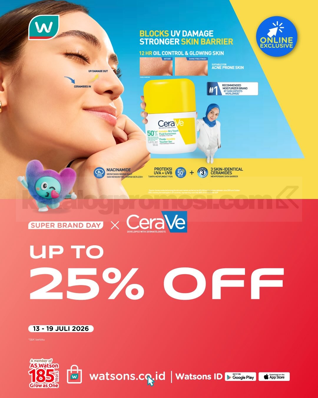 Promo Watsons Super Brand Day Diskon hingga 40% Promo Watsons Super Brand Day Diskon hingga 40% 3