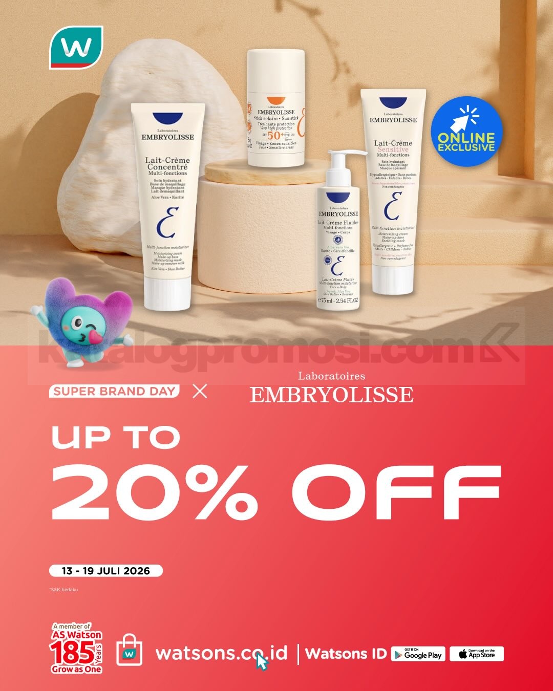 Promo Watsons Super Brand Day Diskon hingga 40% Promo Watsons Super Brand Day Diskon hingga 40% 4