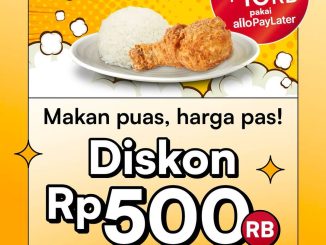 Promo Wendy’s x Allo Bank Diskon Hingga Rp500K semua menu, bayar pakai Allo PayLater