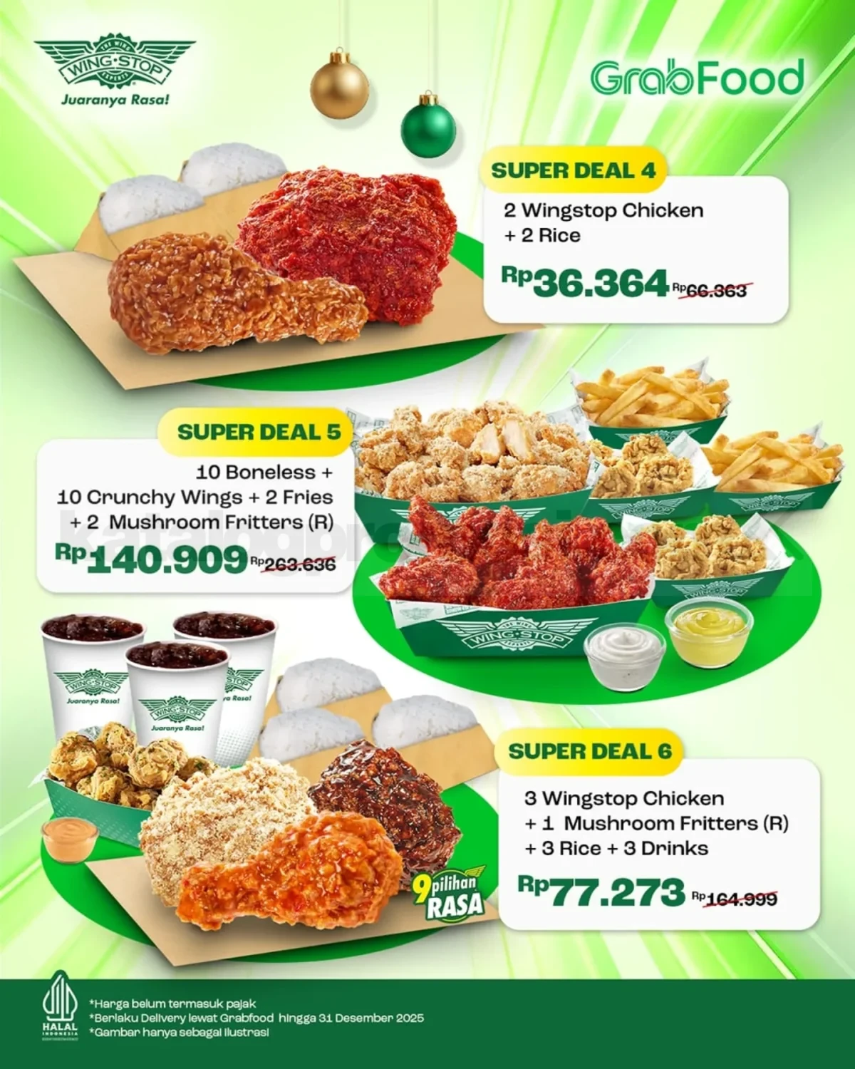 Promo Wingstop Super Deal Diskon Hingga 50% + Extra 20% Promo Wingstop Super Deal Diskon Hingga 50% + Extra 20% 2
