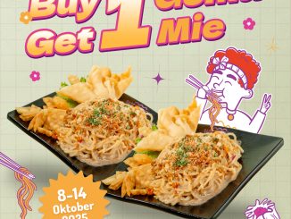 Promo Wizzmie 10.10 Double Date Buy 1 Get 1 GomaMie berlaku 8–14 Oktober 2025 di seluruh outlet kecuali Kartama & Fatahillah