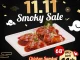 Promo Yakiniku Like 11.11 Smoky Sale Chicken Sambal Rp. 11.000 berlaku 10–12 November 2025 khusus dine-in di outlet Surabaya