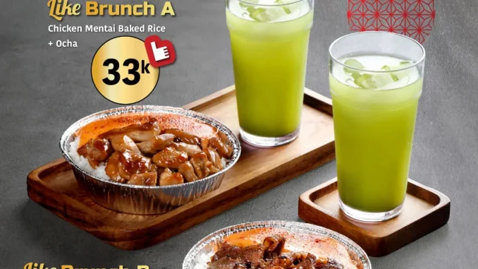 Promo YAKINIKU LIKE Like Brunch Set Mulai Rp. 33.000 periode April 2026