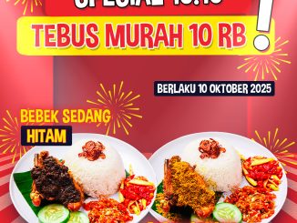 Promo Bebek Carok Spesial 10.10 Tebus Murah cuma Rp10Ribu