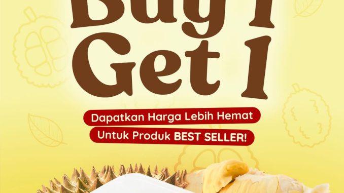 Promo Belah Doeren Buy 1 Get 1 Menu Best Seller