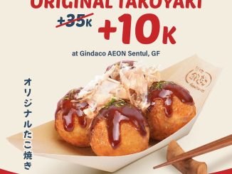 Promo Gindaco Aeon Mall Sentul Original Takoyaki cuma Rp10ribu 4