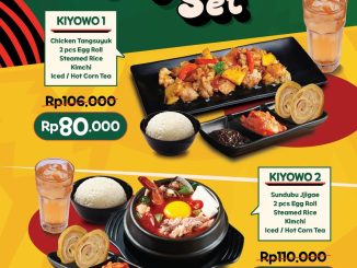 Promo Grillman Kiyowo Set mulai Rp 80.000