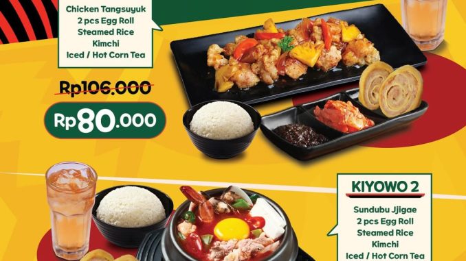 Promo Grillman Kiyowo Set mulai Rp 80.000