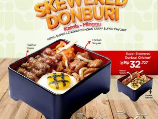 Promo Hokben New! Super Skewered Donburi mulai Rp32.727