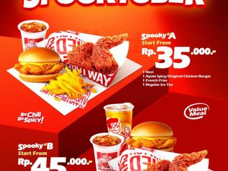 Promo Hotway's Chicken Spooktober Paket Hemat mulai dari Rp35.000 2