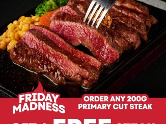 Promo Ikinari Steak Friday Madness Deal Buy 1 Get 1 Steak 3