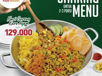 Promo kafe Betawi Sharing Menu cuma Rp 129.000 2