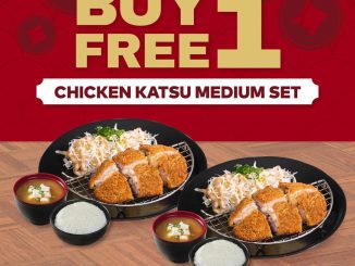 Promo Katsunyaka Buy 1 Free 1 Chicken Katsu Medium Set 3