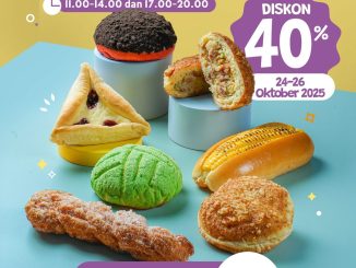 Promo Loaf Bun Spesial GrabFood Flash Sale Roti Korea Diskon 40%