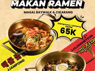 Promo Magal Baywalk & Cikarang Jjajangmyeong + Jjampong cuma Rp 65K