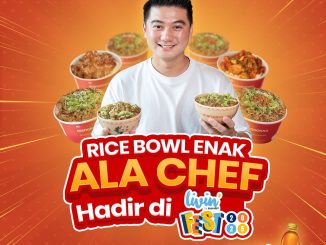 Promo Mangkokku Beli Ricebowl Gratis Teh Pucuk mulai Rp35Ribu
