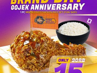 Promo Moon Chicken Brand Day Gojek Anniversary Paket Hemat cuma Rp 15Ribuan