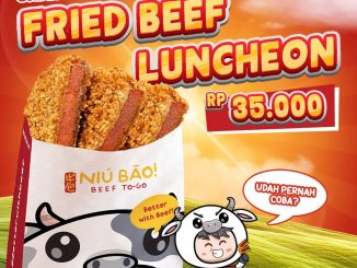 Promo Niu Bao Fried Beef Luncheon cuma Rp 35.000