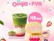 Promo Omija x PVN Strawberry Matcha + O’Berry Bomboloni cuma Rp 49.900