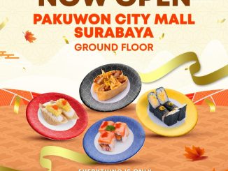 Promo Opening Tom Sushi Pakuwon City Mall Surabaya mulai Rp10K/Plate 1