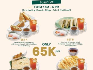 Promo PappaRich Breakfast hanya Rp 65K/Set 1