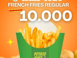Promo Potato Chef 10.10 French Fries Reguler cuma Rp10.000 4