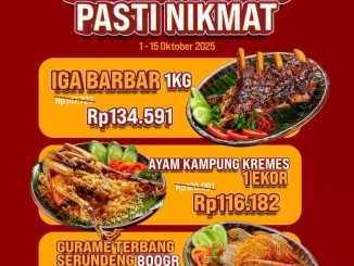 Promo Sambal Bakar Paket Hemat mulai dari Rp116ribuan