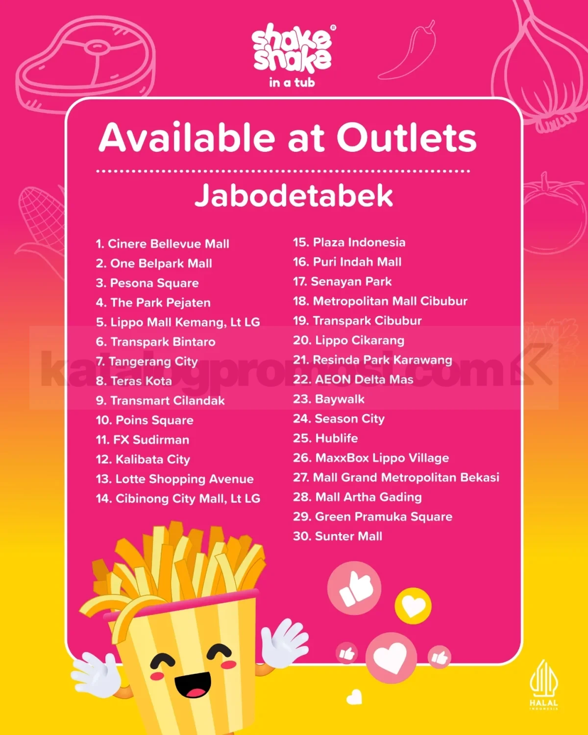 Promo Shake Shake In a Tube Snack Time Diskon 15% dengan Voucher GoDineIn 1