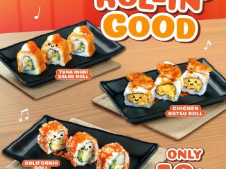 Promo SushiYa Rollin Good hanya Rp 18K 1