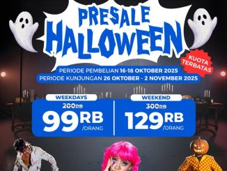 Promo Trans Studio Bandung Pre-Sale Halloween Tiket Masuk mulai Rp99Ribu/Orang 1