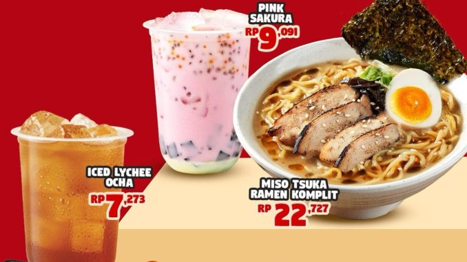 Promo Tsuka Ramen Spesial Menu Favorit mulai Rp7.000