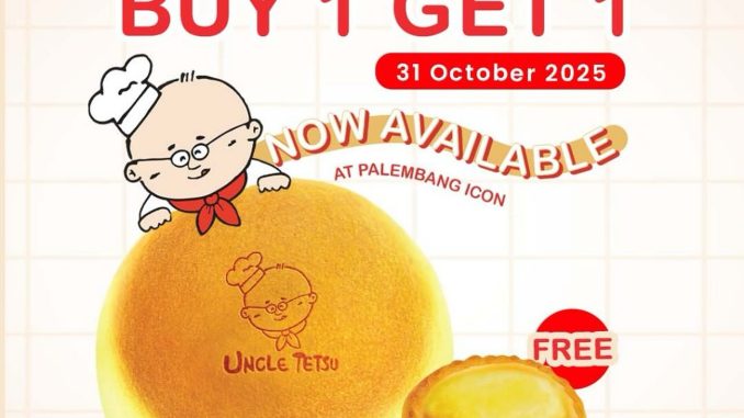 Promo Uncle Tetsu Palembang Icon Buy 1 Get 1 1