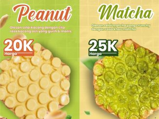 Promo Waffelicious New Menu Waffel Peanut & Waffel Matcha