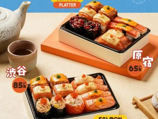 Promo Sushi Go! Platter Start From Rp 65k++*