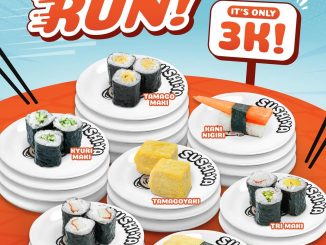 Promo SushiYA Harga Spesial Semua White Plate cuma 3K 4