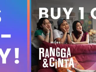 Promo TIX ID It's Friyay Beli 1 Gratis 1 tiket film Rangga & Cinta