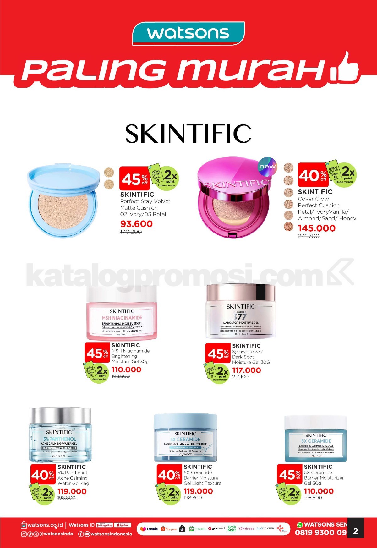 WATSONS WEEKEND SPECIAL Diskon hingga 50% WATSONS WEEKEND SPECIAL Diskon hingga 50% 2