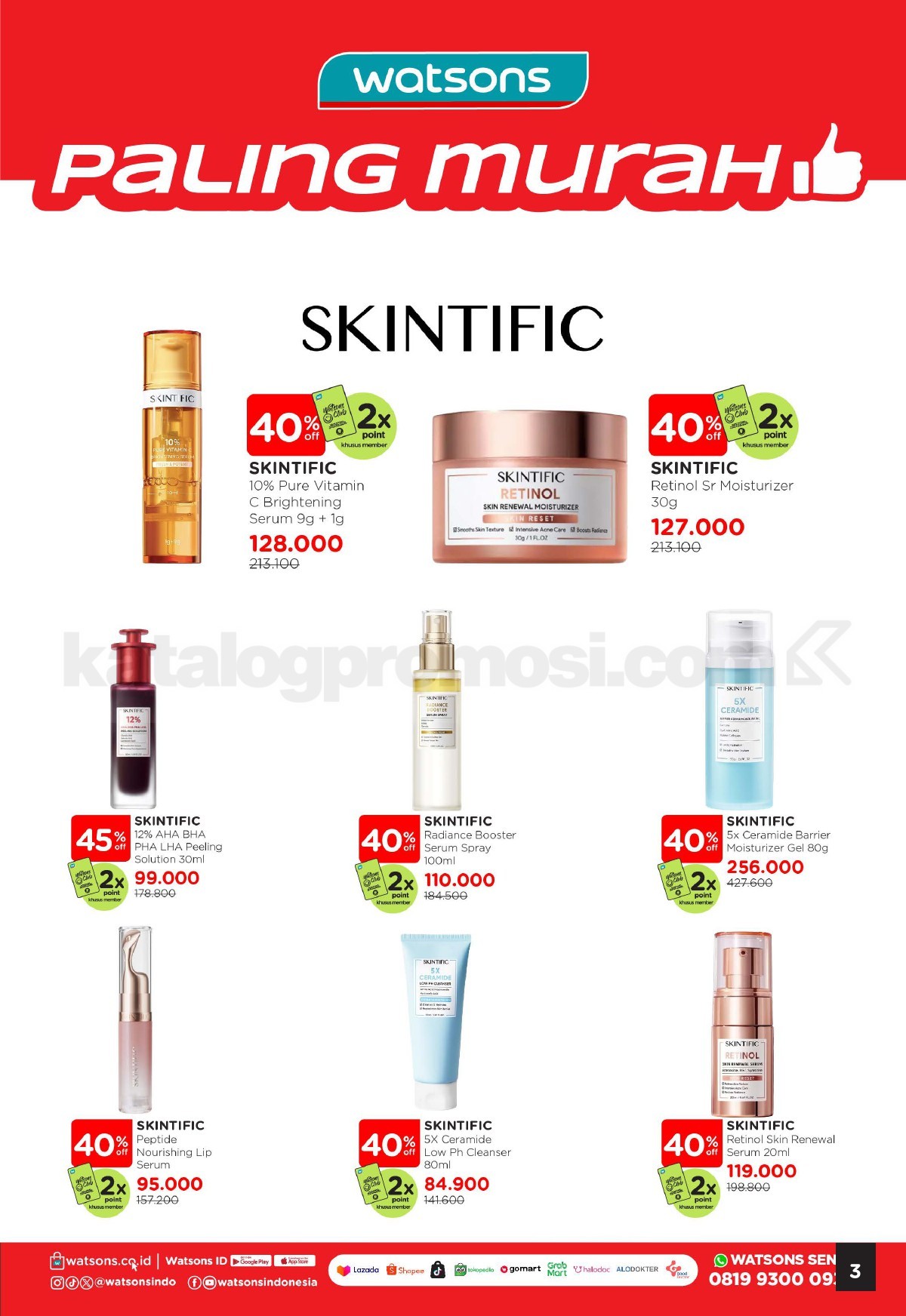 WATSONS WEEKEND SPECIAL Diskon hingga 50% WATSONS WEEKEND SPECIAL Diskon hingga 50% 3