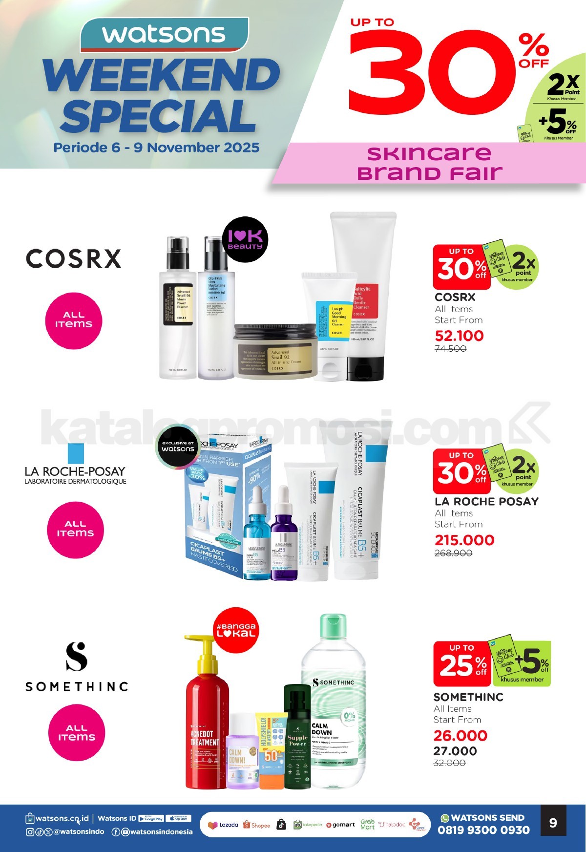 WATSONS WEEKEND SPECIAL Diskon hingga 50% WATSONS WEEKEND SPECIAL Diskon hingga 50% 8