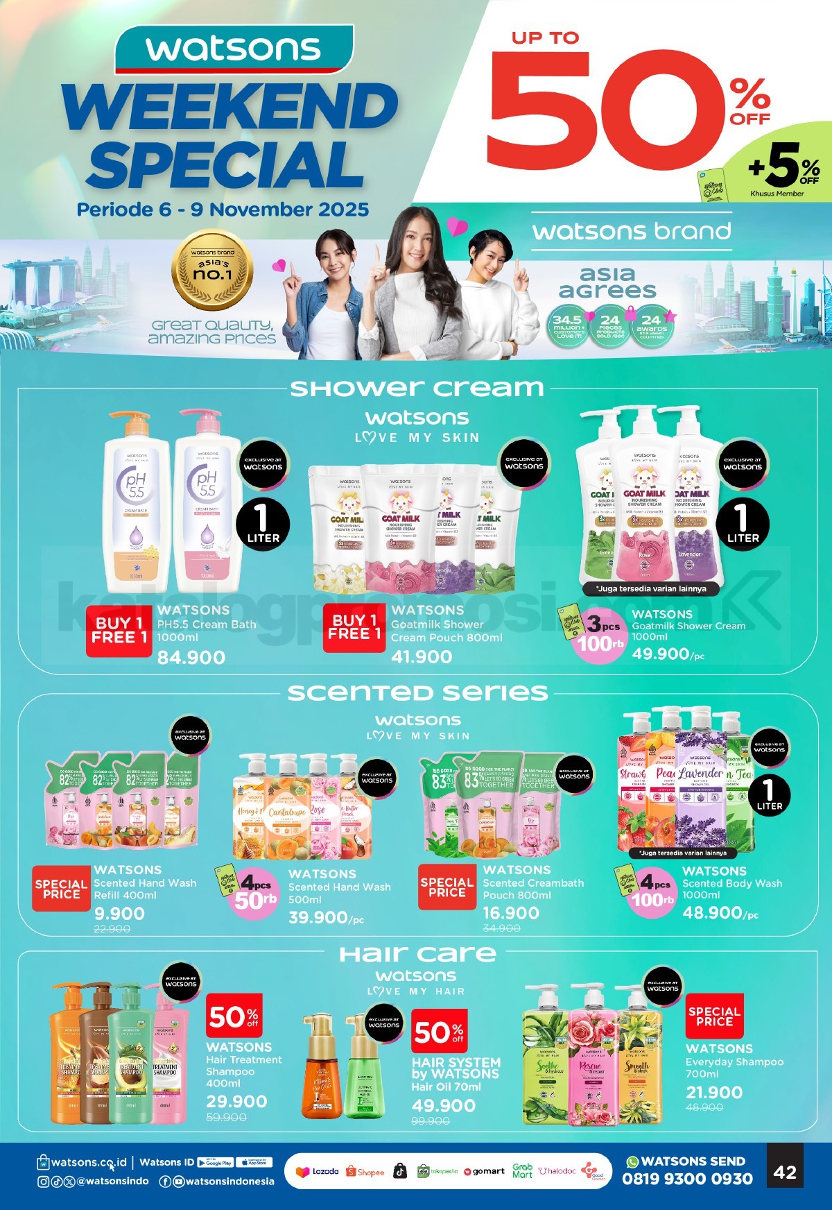 WATSONS WEEKEND SPECIAL Diskon hingga 50% WATSONS WEEKEND SPECIAL Diskon hingga 50% 41