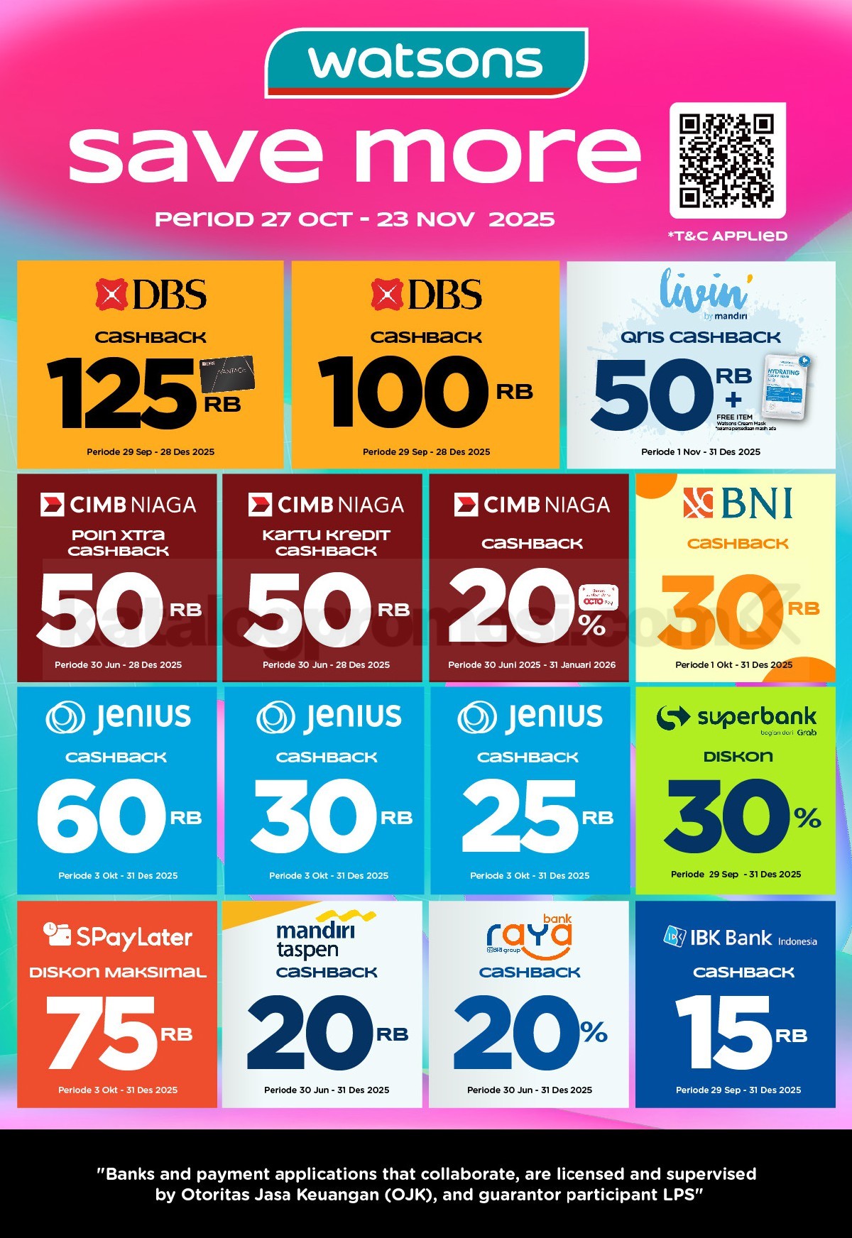 WATSONS WEEKEND SPECIAL Diskon hingga 50% WATSONS WEEKEND SPECIAL Diskon hingga 50% 46